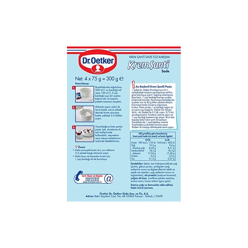 Droetker Plain Krem Santi