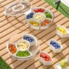 Vantency Snack Box Container, Divided Serving Tray with Lid and