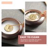 TOYMYTOY All Copper Long Handle Gray Press Brass Hardware Stamp