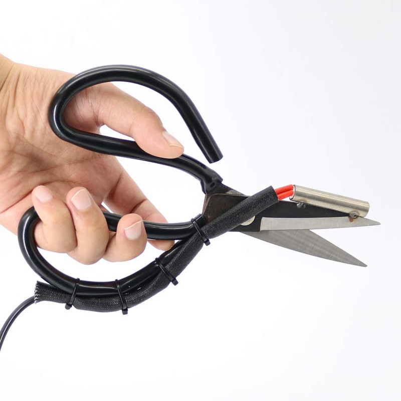 Adjustable Temperature Electric Heating Tailor Scissors with Switch Controller