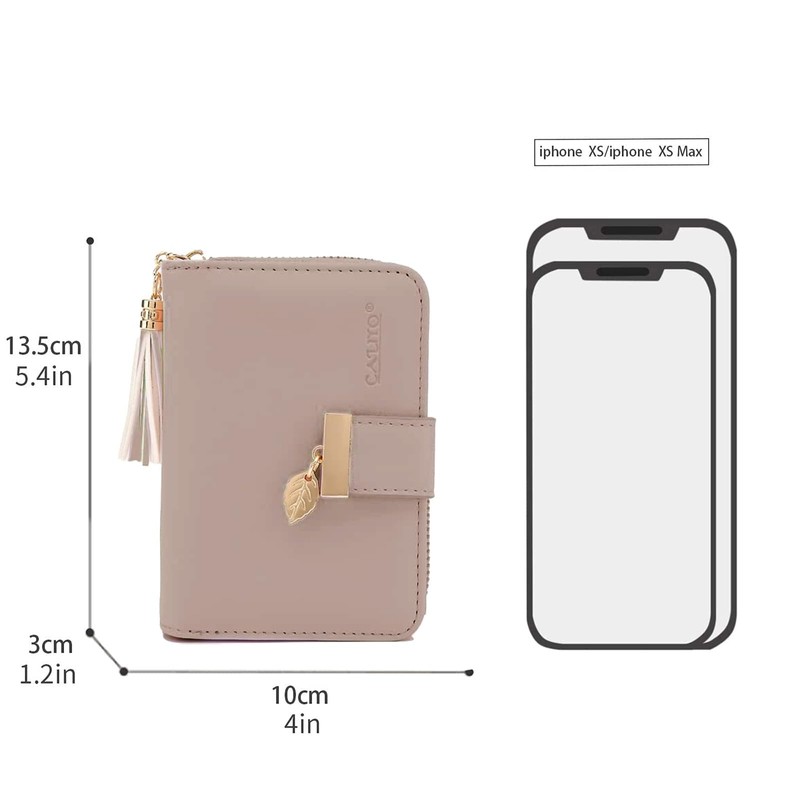 CALIYO Women's Purse Made of Smooth and Soft Synthetic Leather,