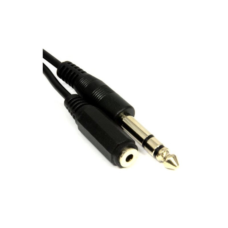 kenable 3.5mm Stereo Jack Socket to 6.35mm Stereo Jack Plug