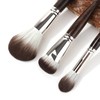 EDTRE Ebony Makeup Brushes Set of 5 Makeup Brushes, Makeup