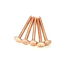 20 PCS Copper Clout Nails Roofing Slate Felt Nail, Tree Stump Killers, 30mm, 38mm, 50mm… (38mm x 2.65mm)
