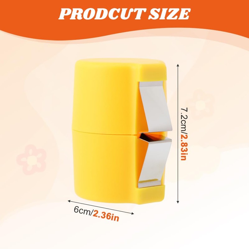 3pcs Egg Shell Opener,Egg Topper Cutter Tool,Handheld Eggs Breaker,Multifunctional Egg