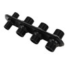 AC Bulkhead Billet Aluminium Alloy Universal 4 Ports Air Conditioning
