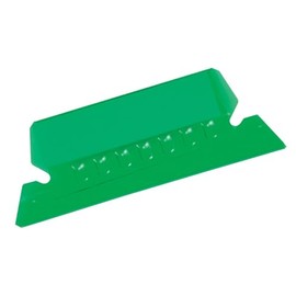 Pendaflex Flexible Hanging File Folder Tabs, 2" Wide, Bright Green, Angled for Easy Viewing, Includes Blank Inserts, Organize & Label Files Effortlessly, 25/Pack