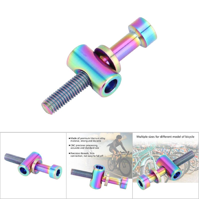 Bicycle Seatpost Screw M5x30/35/40mm Titanium Alloy Bike Seatpost Fixed Bolt