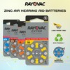 Rayovac Extra Size 312, 60 Hearing Aid Batteries, Made in