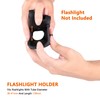 Brinyte Tactical Flashlight Pouch Holster, Rotatable Flashlight Holder Belt Clip