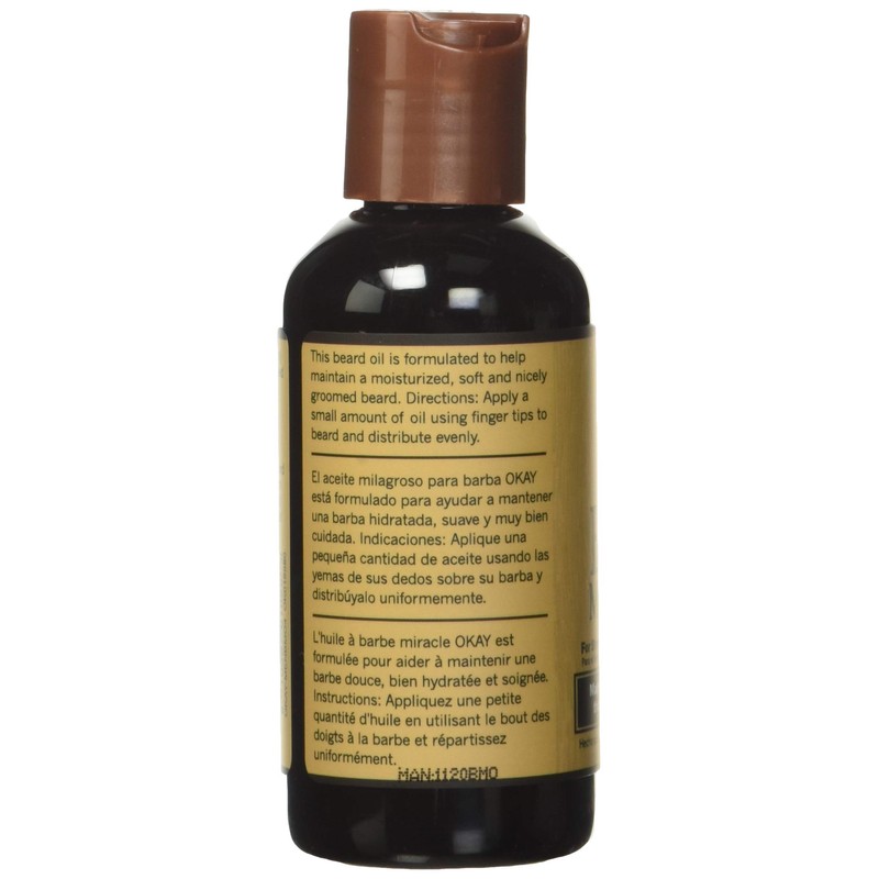 OKAY MEN BEARD MIRACLE OIL 4oz / 118ml