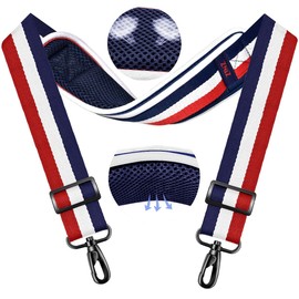 ZINZ 79.5 inch Universal Bag Strap with Ultra Thick, Firm, Breathable Padding, Adjustable, Robust Shoulder Strap for Laptop Bag, Shoulder Bag, Luggage, Camera Bag and More - TW01B05