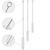 WELANGBN Drinking Straw Cleaner Brush Kit Straw Brushes 9 Pcs