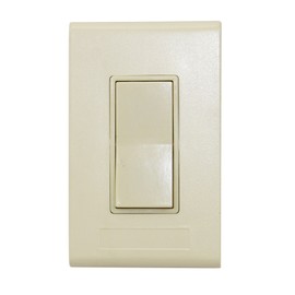 LIGHTOLIER PS-3P-I 3-Way, Ivory, Light Switch, ON/Off, PS3PI, SPDT