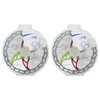 ASHIMA-LTD Ai2 ARO-09 Lightest Disc Brake Rotor 160mm 73g,2PCs, Multi-Color: