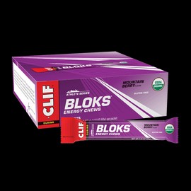 Clif Bloks Energy Chews Mountain Berry 18 x 60g