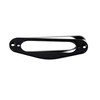 Bitterroot Single Trim Ring Cover Flat 1/8" Black Metal