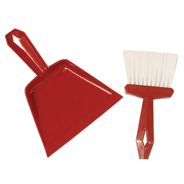 S M Arnold Dust Pan & Whisk Broom Set Cleaning Supplies