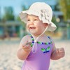 Baby Girl Wide Brim Bucket Hats with UPF 50+ Outdoor