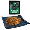 Drawstring Tarp 12x12 Feet, 9 mil Black Poly Yard Tarp