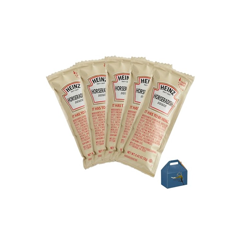 Horseradish Packets, Heinz 12 Gram, 25 pcs.