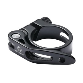 Teyssor Bike Seat Post Clamp Aluminium Alloy Bicycle Quick Release SeatPost Collar 31,8mm 34,9mm Cycling Accessory for Mountain Bike Road Bike