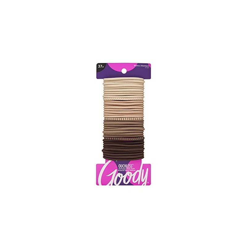 Goody Ouchless Elastics Blonde, 37CT