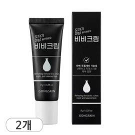 GongSkin 공스킨 도자기 미남 비비크림 8g x 2개 남성 BB크림 Gongsin Ceramic Beauty BB Cream for Men 8g x 2ea