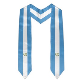 Vcmaluco Graduation Stole Sash Scarf Graduation Gift for International Student, Guatemala Flag, One Size