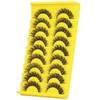 False Eyelashes Russian Strip Lashes D Curl Wispy Natural Look