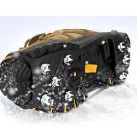1 pair of non-slip ice crampons, portable non-slip portable outdoor gear For men