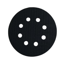 2SAND 5-Inch 8-Hole Sanding Disc Pad Protector, Hook and Loop, Black Power Tool Accessories (Pack of 4)