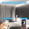 Yeewhale Cob LED Strip 20 m, with Remote Control, App