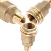 QCC1 Acme Nut Propane Gas Fitting Adapter with 1/4 Inch