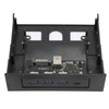 USB Front Panel Adapter 3.5in 5.25in USB1.1 USB2.0 Hot Swap