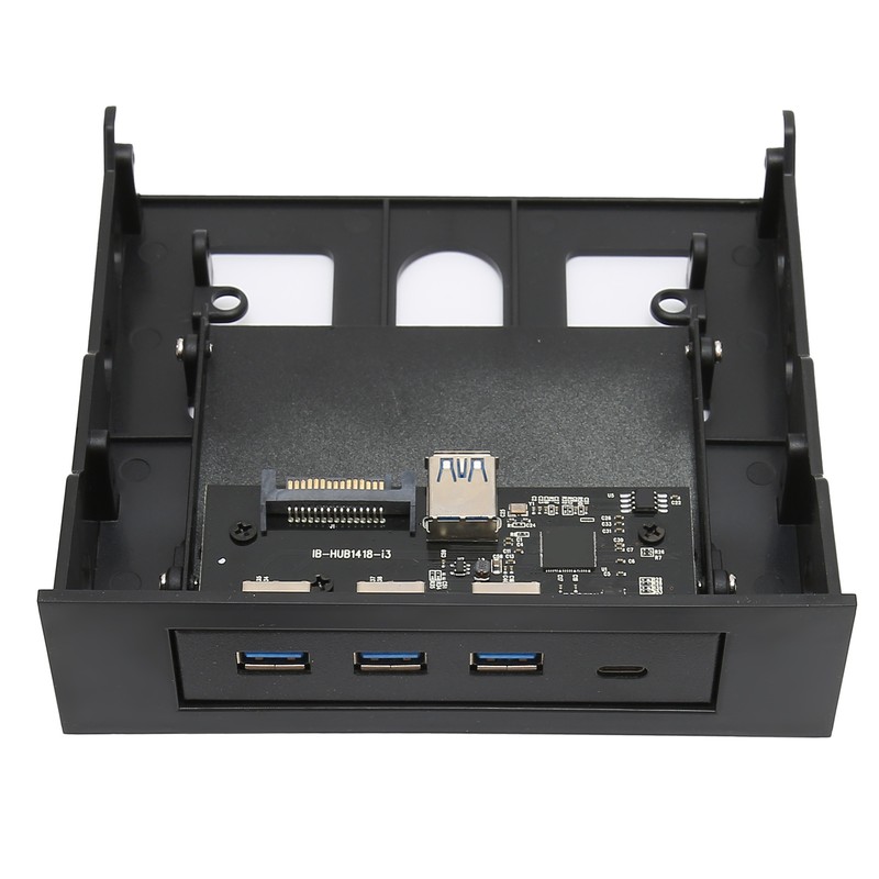 USB Front Panel Adapter 3.5in 5.25in USB1.1 USB2.0 Hot Swap