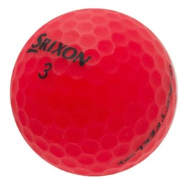 GOLF BALL DIVERS for Srixon Softfeel Matte Green Recycled Golf Balls, AAA Grade, Value Condition (Red, 12 Balls)