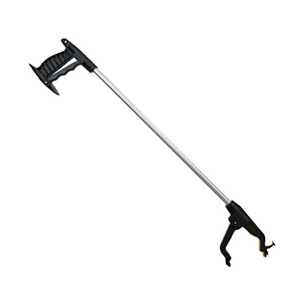 ArcMate HandyMate Classic Reacher, Reacher Grabber with 90 Degree Swivel Head, Push and Pull Strength Lug, Magnetic Tip, 3 lb. Pickup Capacity, Black, 30" (15196)