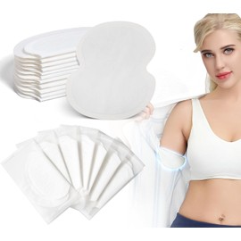Underarm Sweat Pads, Armpit Sweat Pads [100 PCS] for Men and Women, Comfortable & Disposable Underarm Pads for Combating Sweat, Non Visible, Extra Adhesive, Non Sweat Armpit Protection