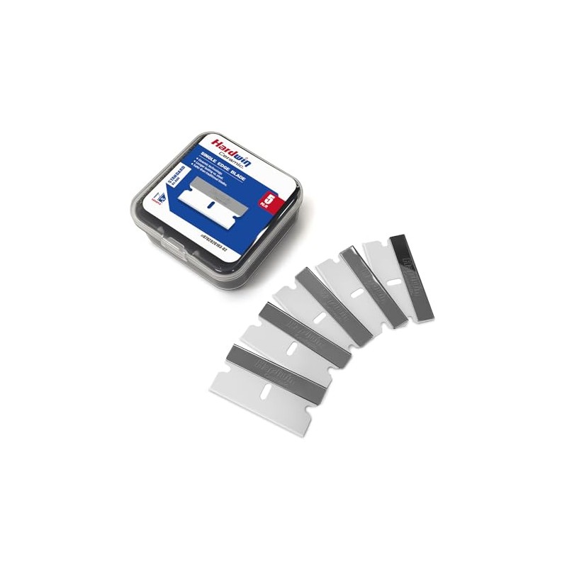 HARDWIN Ceramic Razor Blades, 5-Pack – Ultra-Sharp & Rustproof for