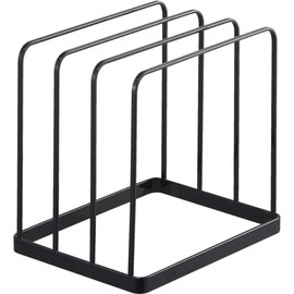 Yamazaki Industries 5053 Tray Stand, Black, Approx. W 7.7 x D 6.3 x H 7.7 inches (19.5 x 16 x 19.5 cm), Tower Rack, Tray Stand, Drawer, Divider