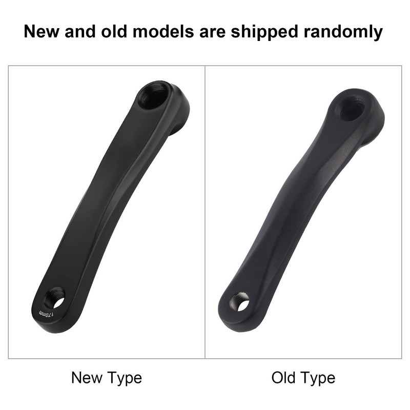 Bicycle Crank Arm, Akozon 170 mm Aluminium Alloy Bicycle Left