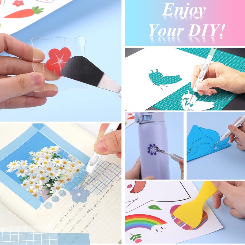 Pack of 8 Plotter Accessories, Weeding Tool Plotter for Cricut