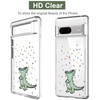 Unov Case Compatible with Pixel 7a Case Clear Transparent Slim