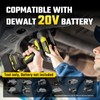 VERVEWAVE 1200N.m Impact Wrench for DeWalt 20V Battery (no battery),