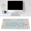 84 Key Bluetooth Keyboard 3 Mode 2.4G Wireless Bluetooth Gaming
