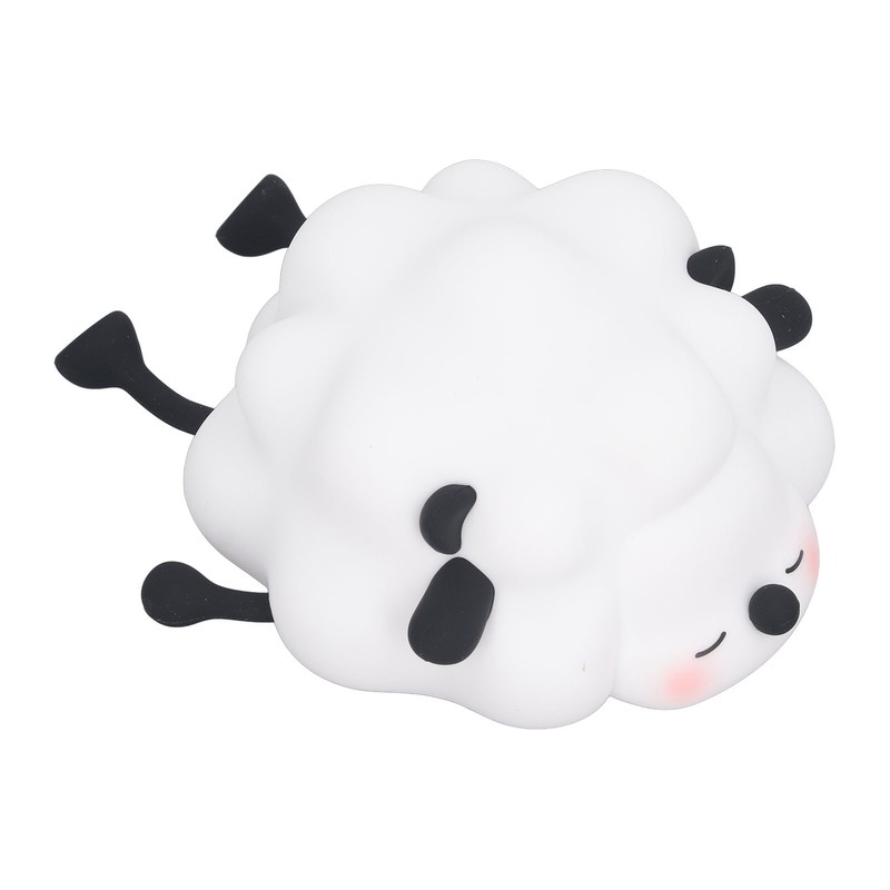 Night Lamp Cute Cartoon Sheep Modeling Three Speed Lighting Eye