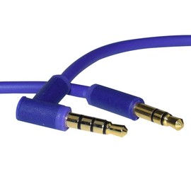 Aquelo Replacement Audio Cable Cord with Inline Mic and Volume Control Compatible with Beats by Dr Dre Headphones Solo/Studio/Pro/Detox/Wireless/Mixr/Executive/Pill, Purple