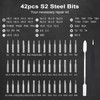 OQIMAX Precision Screwdriver Set 46-in-1 Mini Screwdriver with 42 Magneitc