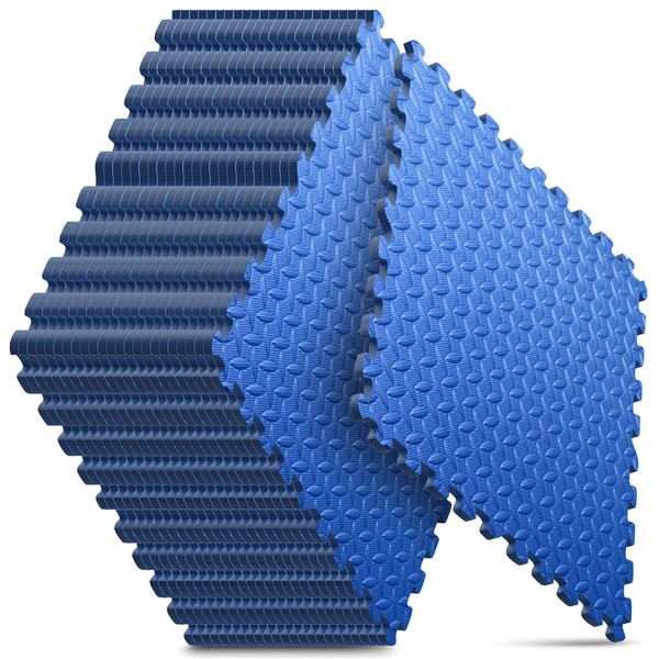 Home Gym Mat, Puzzle Exercise Mat, EVA Interlocking Foam Floor